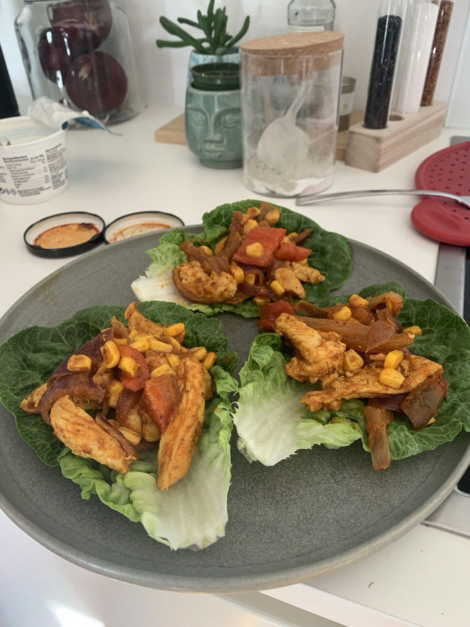 Lettuce Tacos Chicken